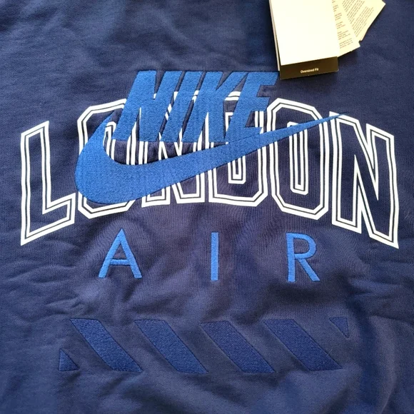 BRAND NEW Nike Air "London" Crew Fleece Men's Size Large - Picture 2 of 8